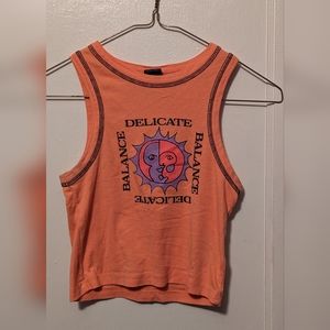 Urban outfitters cropped tank top